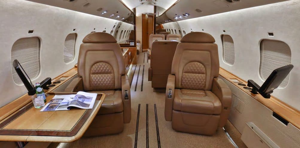 Bombardier Global 5000 cabin
