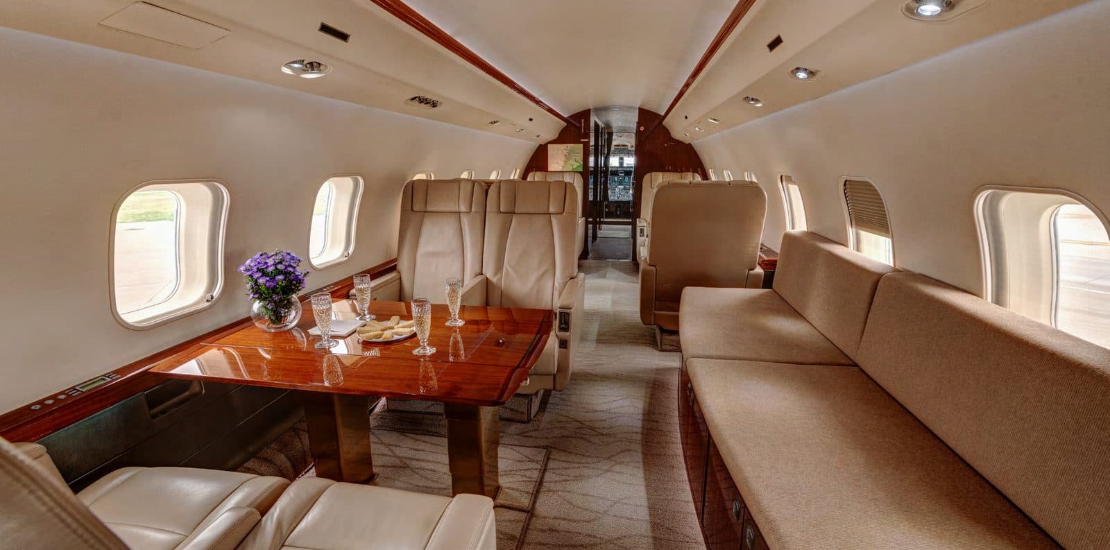 Bombardier Global Express cabin